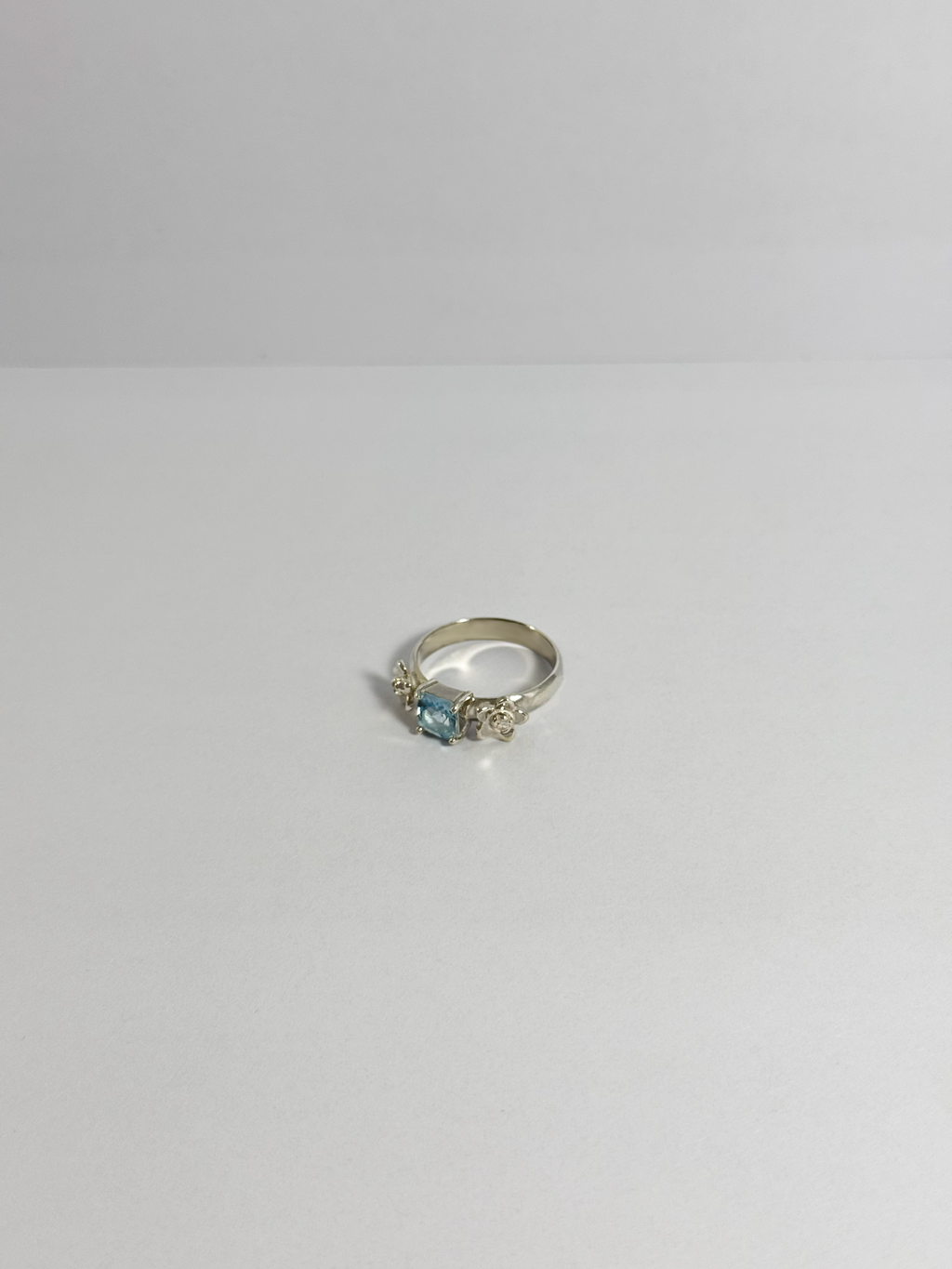 Sakura Ring - Aquamarine