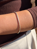 Silver Box Link Bracelet