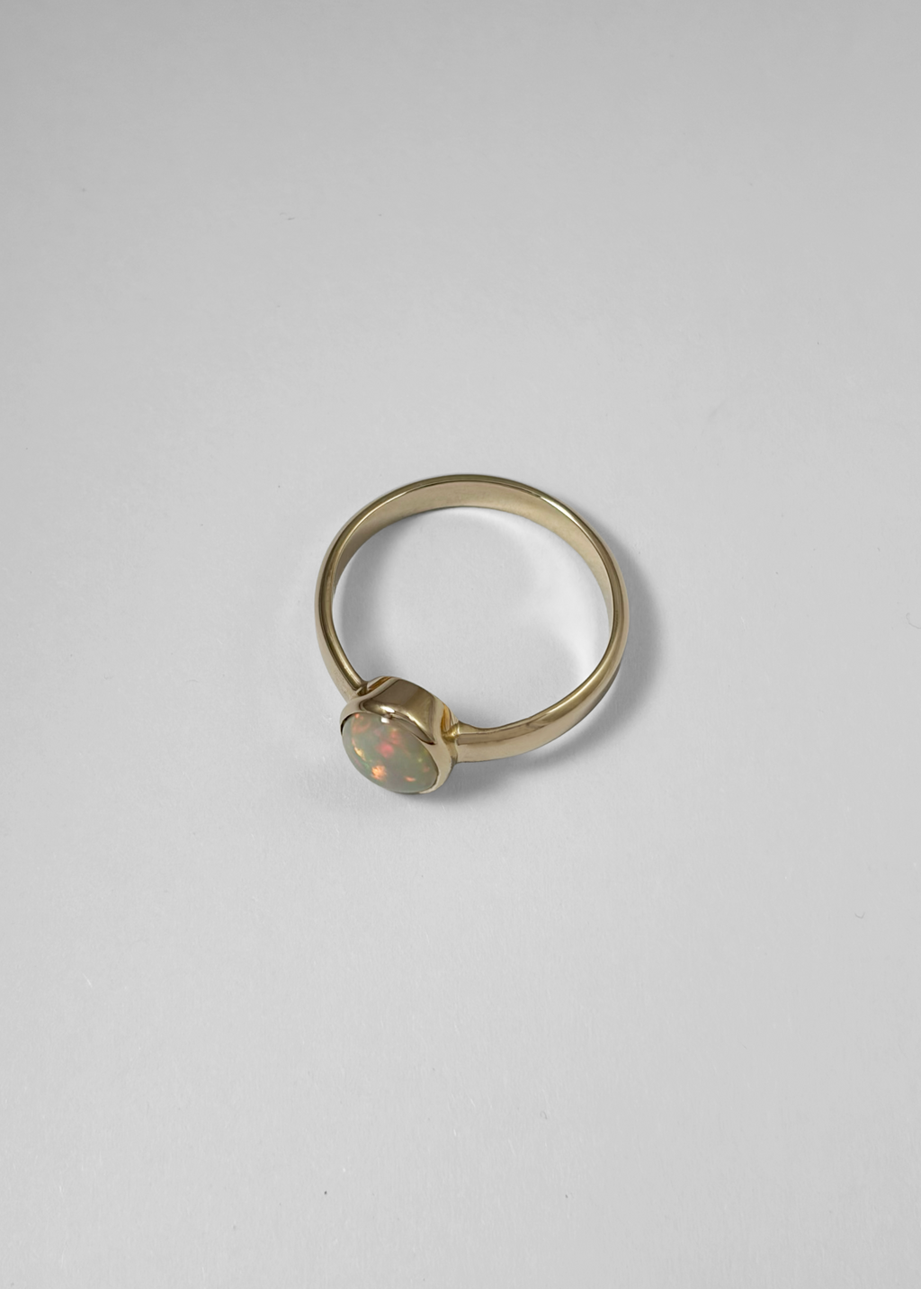 9K Opal Ring