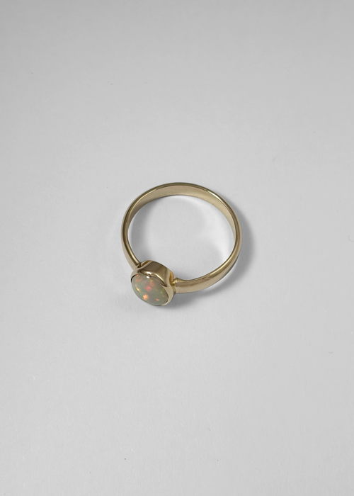 9K Opal Ring